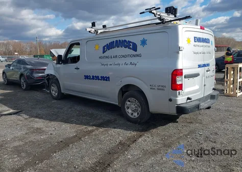 2020 Nissan Nv Cargo Nv2500 Hd Sv Standard Roof V6 z USA, uszkodzony, nr VIN 1N6BF0KY0LN806130